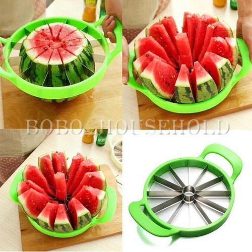 Fruit Melon Cantaloupe Slicer Watermelon Slicer Kitchen Tool Stainless Cutter