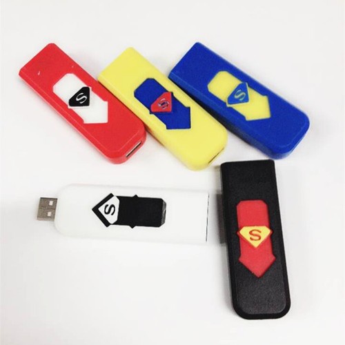 New USB Electronic Rechargeable Battery Flameless Cigarette Cigar Lighter No Gas