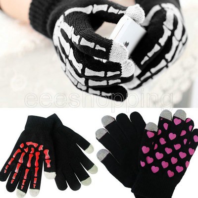 New Magic Touch Winter Gloves Smartphone Touch Screen Text/Grip Unisex Mittens *