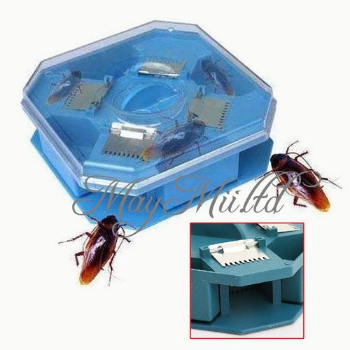 Safe Kitchen Pollution Automatic Control Cockroach Catcher Trap Insert Killer JM