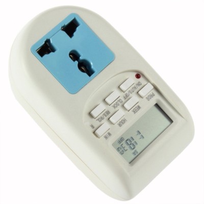 Digital Energy Saving Timer Programmable Electronic Timer Plug EU display F0