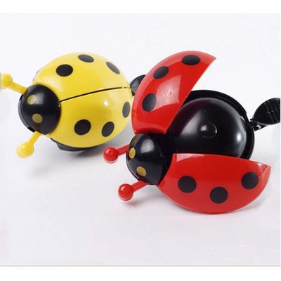 1Pcs New Bicycle Ladybug Bell Ladybird Alarm Bike Metal Handlebar Horn 4 Colors