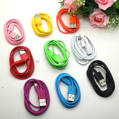 10pcs USB TO Micro USB Sync Charging Cable For Samsung BB HTC Motorola Phones