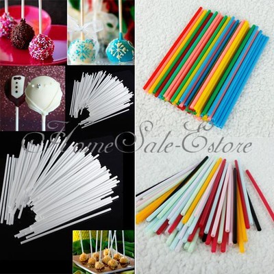 25/50/100 DIY Cake Chocolate Candy Lollipop Pop  3