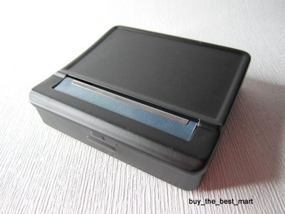Automatic Cigar Cigarette Tobacco Smoking Roller Rolling Machine Maker Case Box