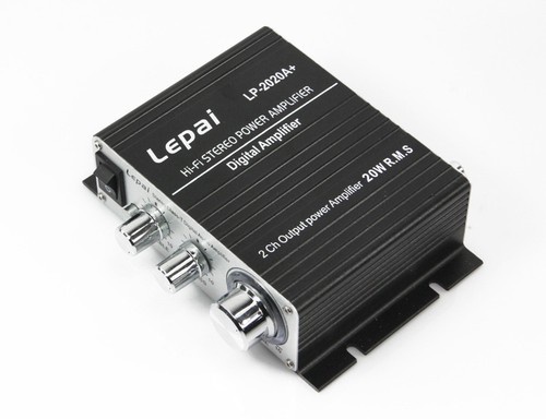 NEW Lepai LP-2020A+ Hi-Fi Stereo Class-T Digital Audio Amplifier 20W