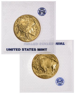 2014 1 Troy Oz .9999 24kt Gold American Buffalo $50 Coin US Mint Sealed SKU30449