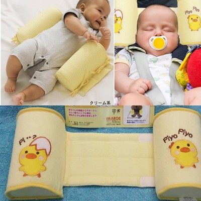 NEW Baby Toddler Safe Cotton Anti Roll Pillow Sleep Head Positioner Q1007