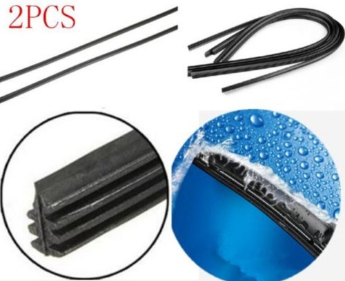 2 X Wiper Blade NEW Frameless Auto Refill Rubber HOT Universal Car Windshield