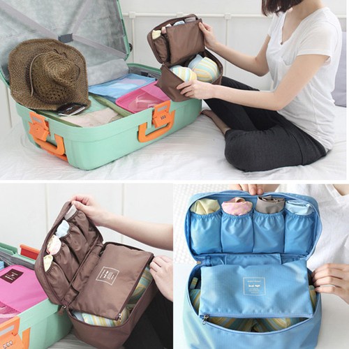 Multifunctional Travel Underwear Storage Finishing Bag Underwear Bra Storage Box