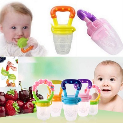 1x Nipple Fresh Food Pacifier Nibbler Feeder Feeding Tool Safe Baby Supplies New