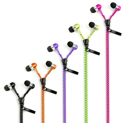 mini Microphone / Mic / Fresh Earbuds Premium Tangle-Free Zipper Earphones BD