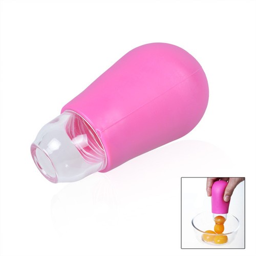 Hot Egg Yolk White Suction Separator Divider Filter Home Kitchen Gadget