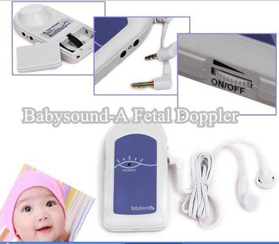 Babysound A Pränatale Fetal Doppler, Baby-Herz-Monitor, mit freie Gel