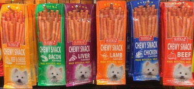 Dog Treat Chewy Snack Soft Chews Pet Food ALL 6 FLAVORS STICK SET FREE SHIPPING