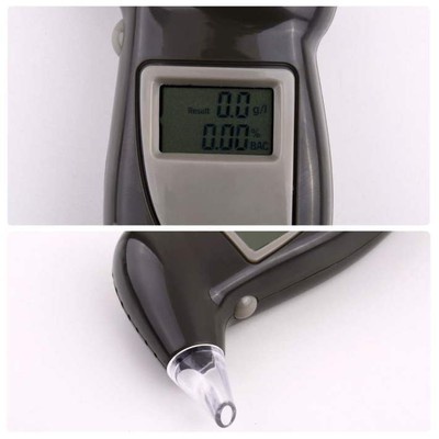 Digital Alcohol Breath Tester Breathalyzer Analyzer Detector Test Keychain D9
