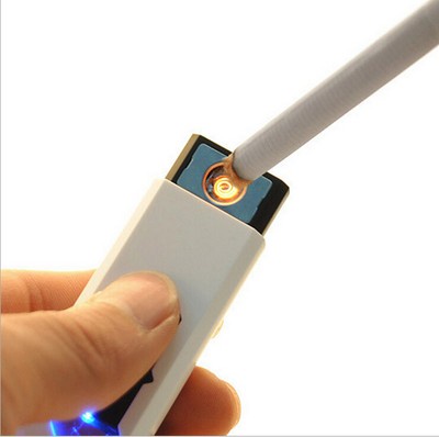 New Electronic Tobacco Cigarette Cigar USB Lighter Rechargeable Flameless Black