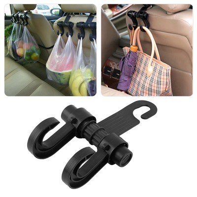 Car Seat Back Storage Hook Sundries Hanger Bag Holder Universal Multifunction LU