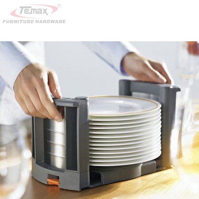 Kitchen Dish Holder Lift Dishes Saucers Dish Rack Dish Storage KitchenAid New