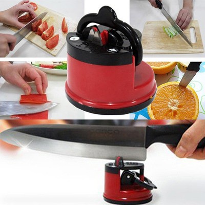 Strong Sucker Knife Sharpener Grinder Secure Chef Kitchen Sharpening Tool