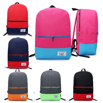 Vintage Women's Canvas Travel Rucksack Hobo School Bag Satchel Bookbags Backpack