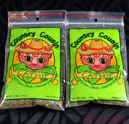 Dried Fresh Catnip  Two Packages One Ounce (28 g.)