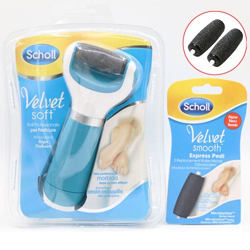HOT Scholl Express Pedi Velvet Soft Smooth Electric Foot  File remover roller UK