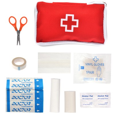 Emergency First Aid Kit Bag Travel Sport Outdoor Survive Rescue Treatment Pack