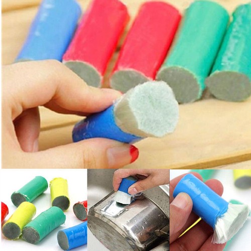 Hot Magic Stainless Steel Metal Wash Brush Rust Remover Cleaning Detergent Stick