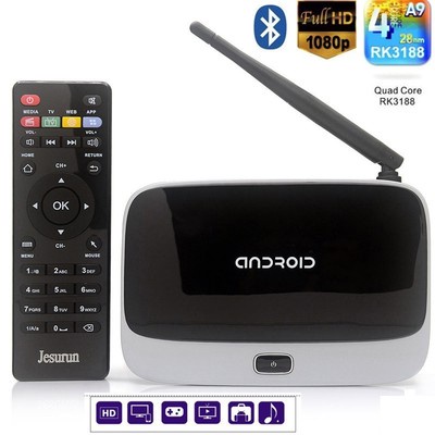 CS918 Quad Core Android 4.2 TV Box Player HDMI 1.8GHz WiFi 1080P 2GB 8GB EU Plug