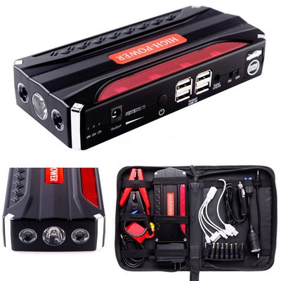 68800mAh 4USB Car Jump Starter Emergency Charger Booster Power Bank Battery SOS