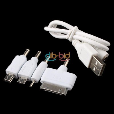 4 en 1 Power Interface de transfert de l'adaptateur pour chargeur PowerBank EB