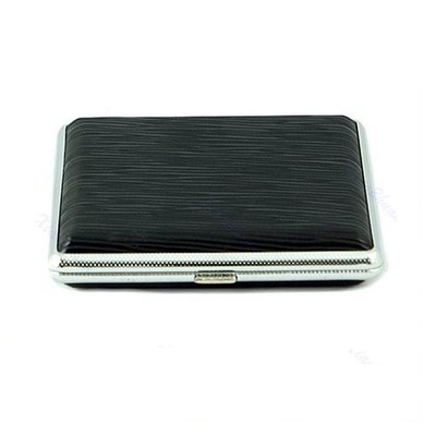 Pocket Cigarette Tobacco Case Box Holder 20pcs Leather New