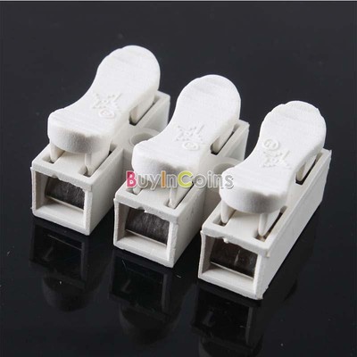 Spring Connector LED Strip Light 3P Wire Connecting No Welding Good Performance