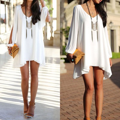 New Sexy Women Summer Casual Sleeveless Party Evening Cocktail Short Mini Dress