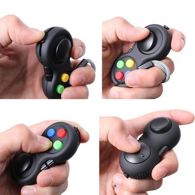 Fidget Hand Shank Pad Handle For Autism ADHD Relieves Stress Focus Desk Toys IB