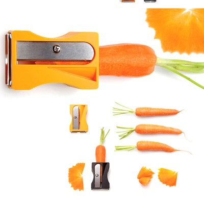 NEW Carrot Cucumber Sharpener Peeler Kitchen Tool Vegetable Fruit Curl Slicer