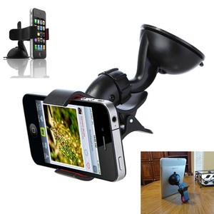 360 Rotating Universal Car Windshield Mount Stand Holder For Cell Phone iPhone