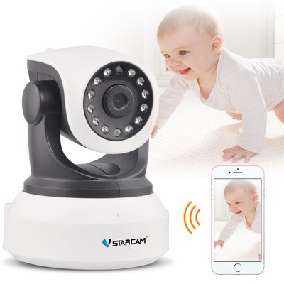 Wireless 720P Pan Tilt Network Security CCTV IP Camera Night Vision WiFi WebcamH