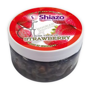 Shiazo Shisha Steam Stones 125gr STRAWBERRY Flavor Hookah Herbal Sheesha