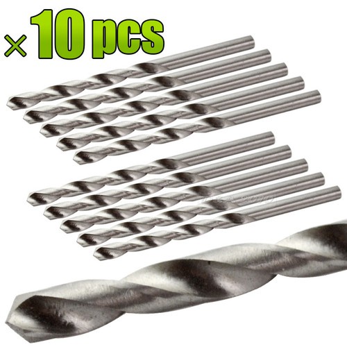 Lot 1.3mm 10 Pcs  Micro HSS Twist Drilling Auger Drill Bits For Electrical Drill