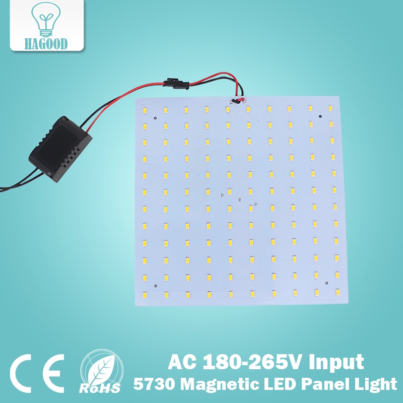 AC180-265V 10W15W18W21W25W35W 5730 Magnetic LED Ceiling Panel Square Light Board