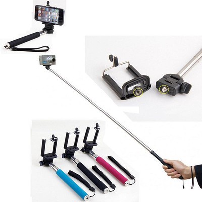 Extendable Handheld Telescopic Monopod Holder For GoPro Hero 1/2/3 Camera iPhone