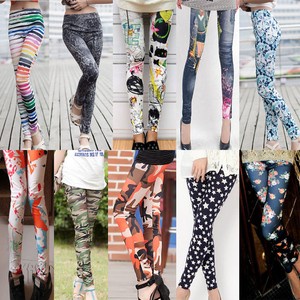 New Fashion Womens Punk Funky Leggings Stretchy Tights Pencil Skinny Sexy Pants