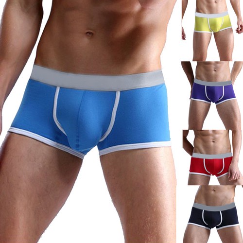 Sexy Men's Cotton Underwear Boxer Briefs Shorts Bulge Pouch Soft Underpants New