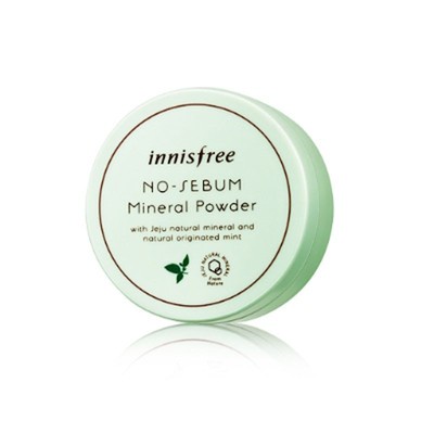 INNISFREE No Sebum Mineral Powder 5g =Natural originated Mint=