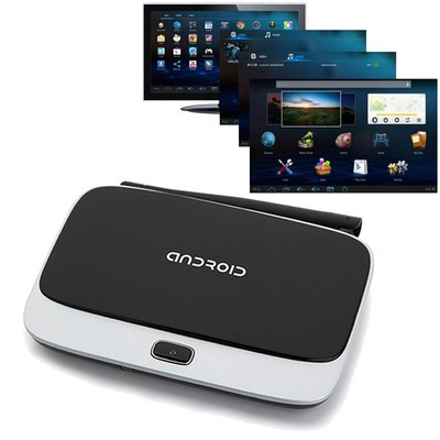 CS918 Quad Core Android 4.4 Smart TV Box XBMC WiFi Full 1080P Media Player 8G EU