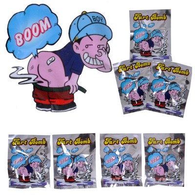10pc Fart Boom Bags Smelly Nasty Stinky Gas Stink Bombs Prank Joke Fashion 2017