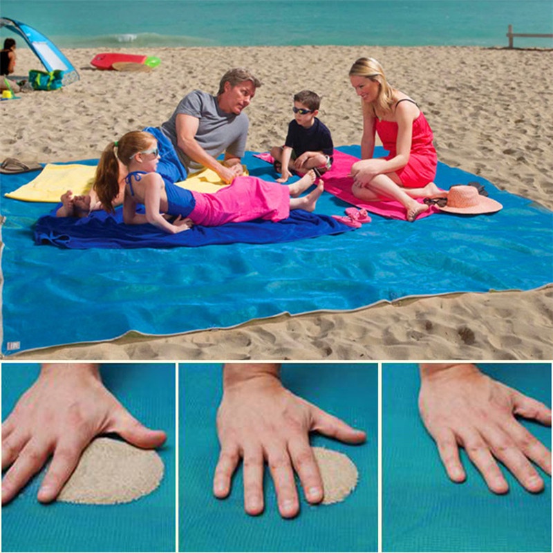 Mat Beach Sand Free Camping Picnic Outdoor Large 200cm Magic Blanket Sandless