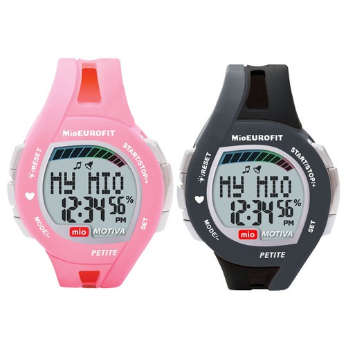 Mio Motiva Petite Heart Rate Monitor Digital Wrist Watch - Black or Pink